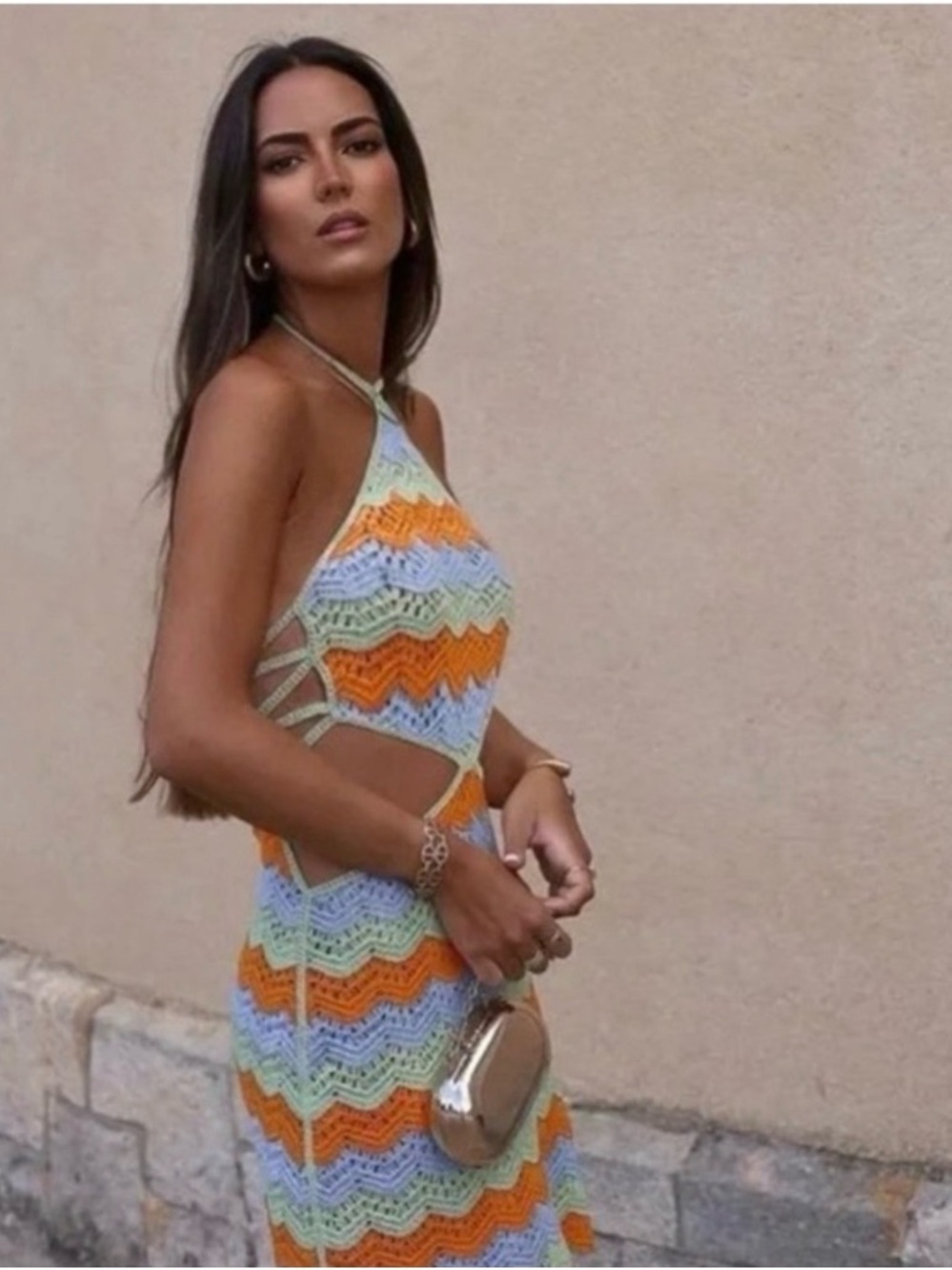 Zara Crochet Dress